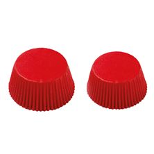 Picture of DECORA 75 RED BAKING CUPS 50 X 32 MM